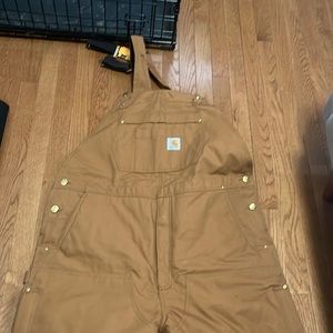 Carhart Firm Duck Insulated Bib Overalls